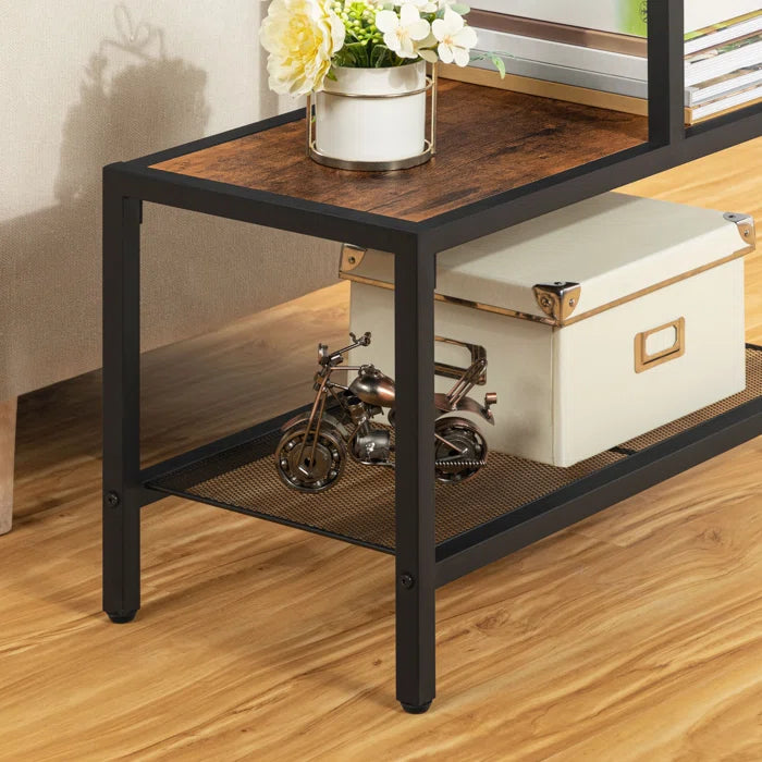 Wooden Bazar 23.6" Tall End Table
