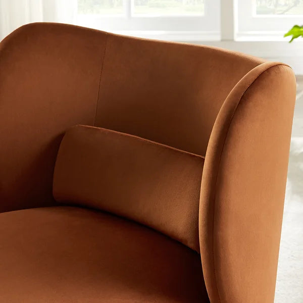Velvet Arm Chair-1