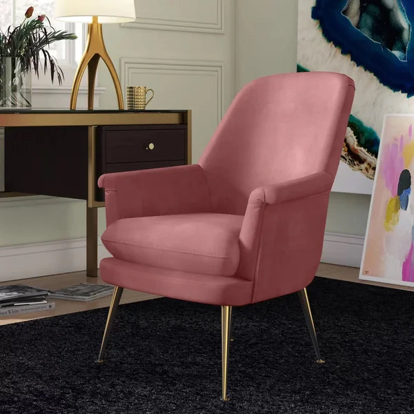 30.1'' Wide Velvet Armchair