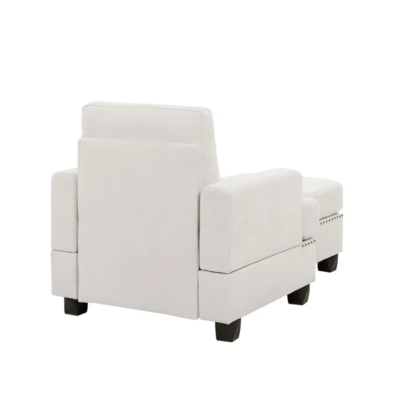 Chair with ottoman -2