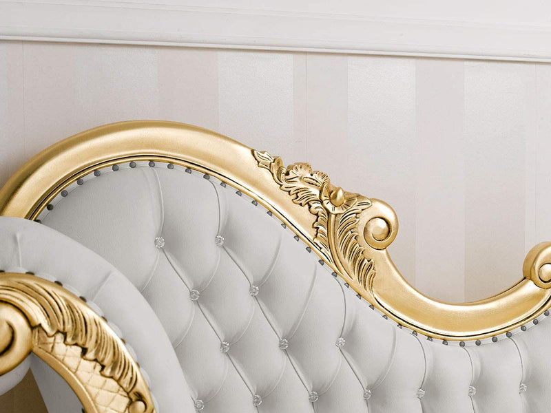 Remarkable Golden hand carving that is more better than Chaise lounge sofa