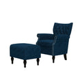 Micky 31'' Wide Tufted Armchair and Ottoman