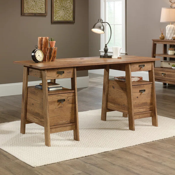 59.055'' Desk Study Table - Wooden Bazar