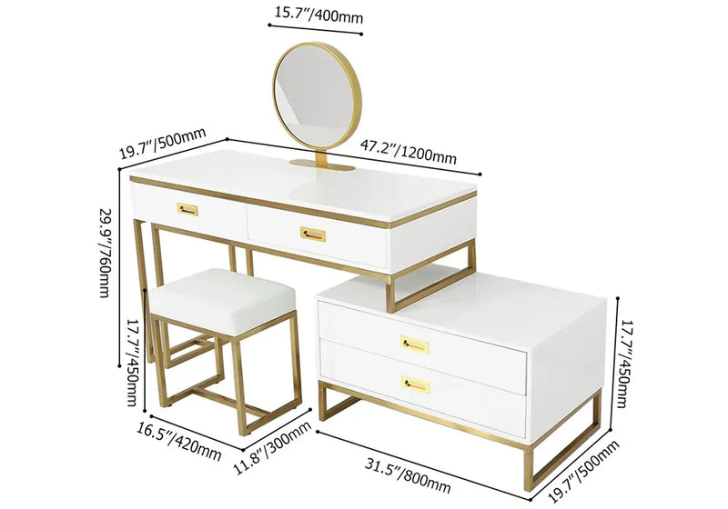 SS Dressing Table -6