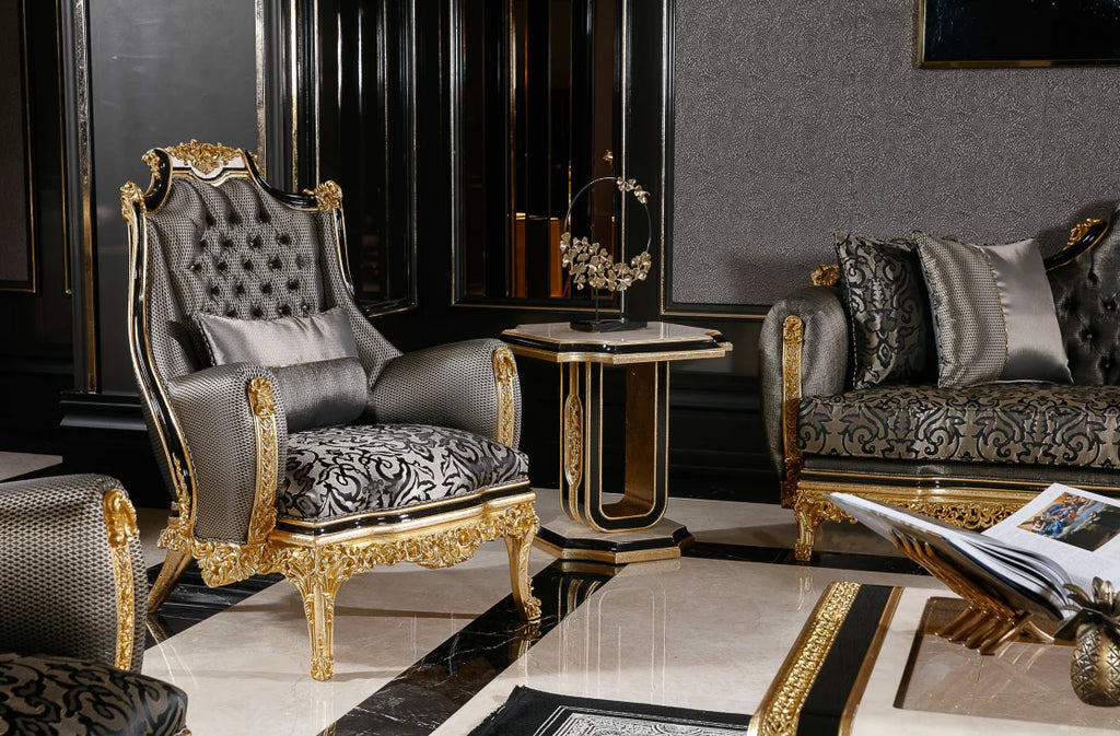 Handmade Victorian Style Luxury Sofa