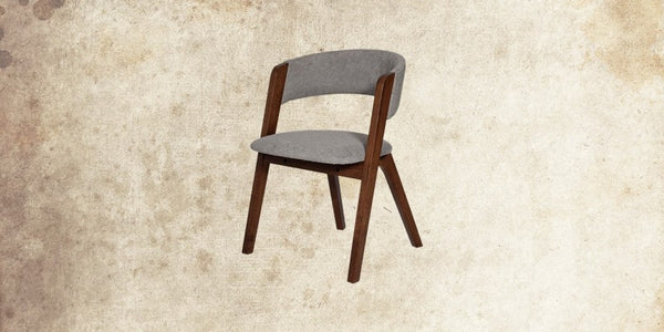 Wooden Bazar Fabric Dining Chair