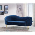 Velvet Arm 3 Seater sofa-5
