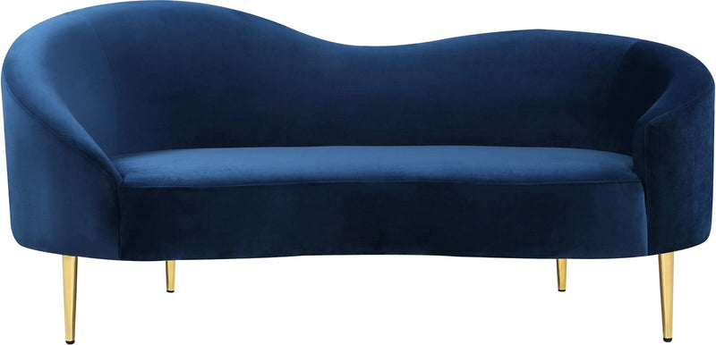 Velvet Arm 3 Seater sofa-7