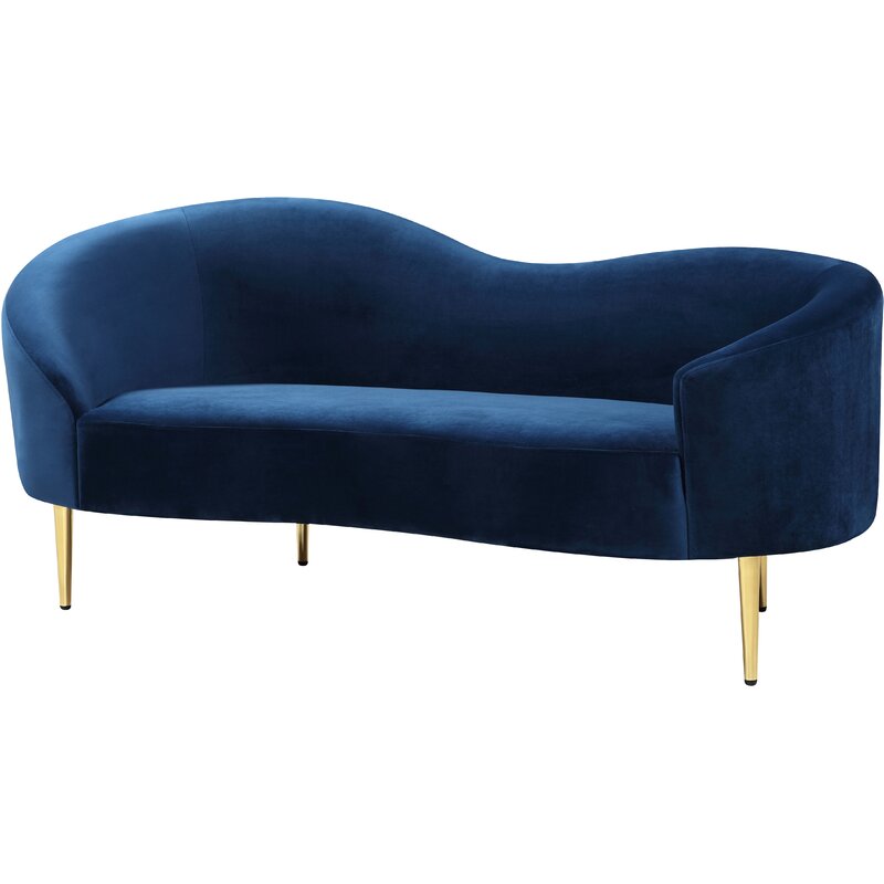 Velvet Arm 3 Seater sofa-8