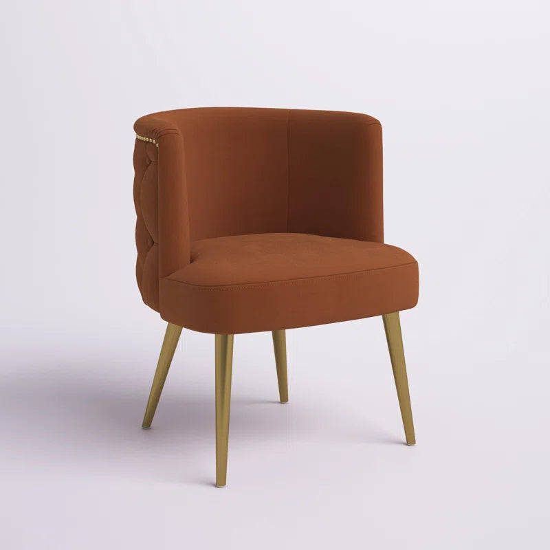 Adelphia 23.5'' Wide Tufted Velvet Barrel Chair