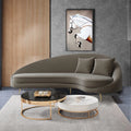 Luxury Curved 3 Seater Sofa-3