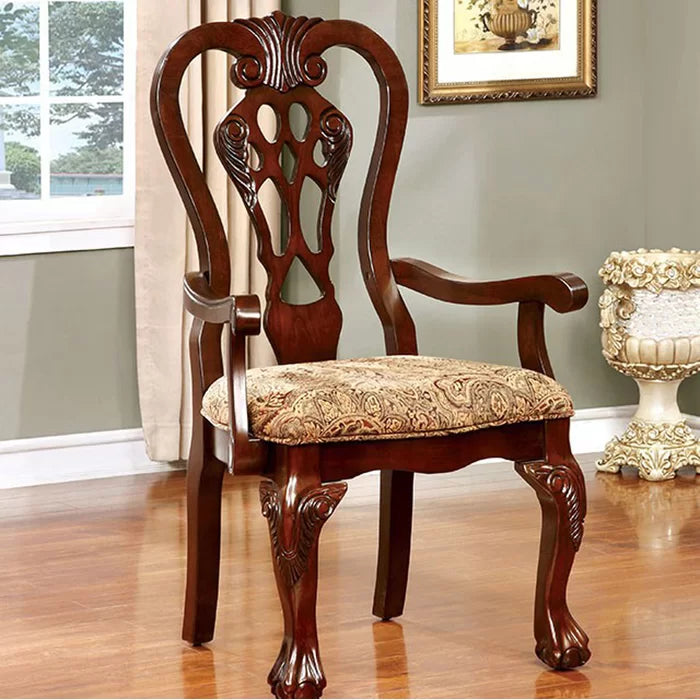 Wooden Bazar Bartelso Upholstered Armchair (Set of 2)