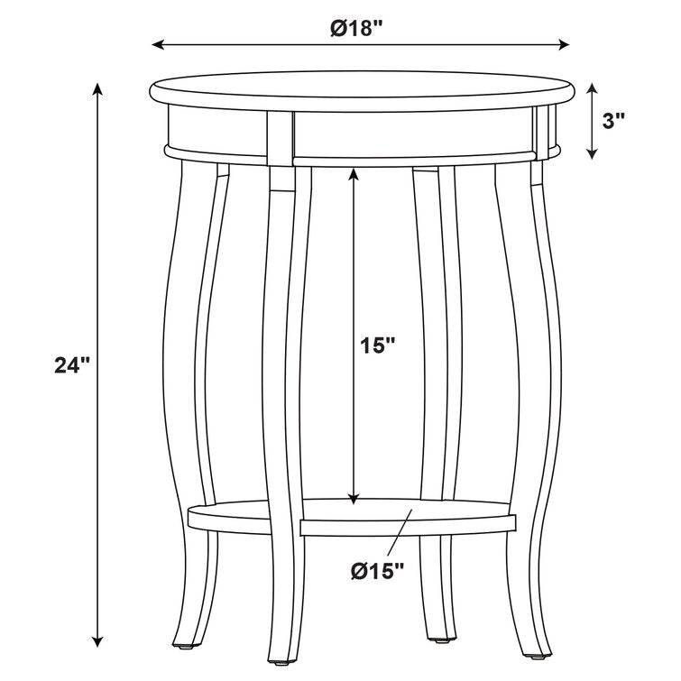 Bedside Table - Wooden Bazar