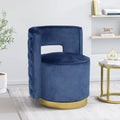 Cesily 26.25'' Wide Velvet Swivel Club Chair