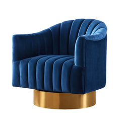 Swivel Barrel Chair