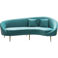 Wooden Bazar Curved Sofa-12