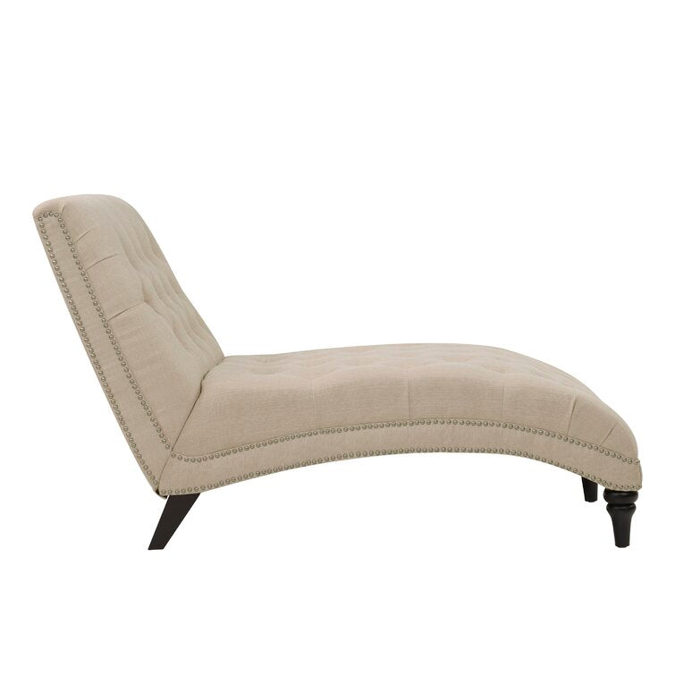 Dannely Tufted Armless Chaise Lounge