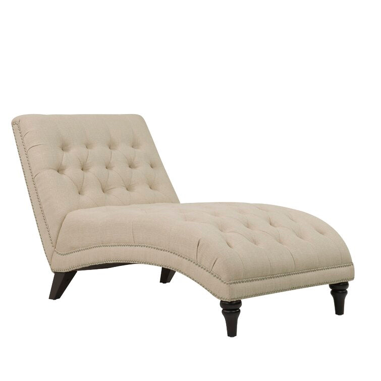 Dannely Tufted Armless Chaise Lounge