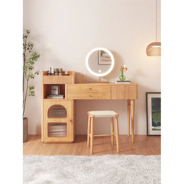 Dressing table design wood deals