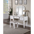 Wooden Bazar Eren Vanity dressing table with mirror with stool