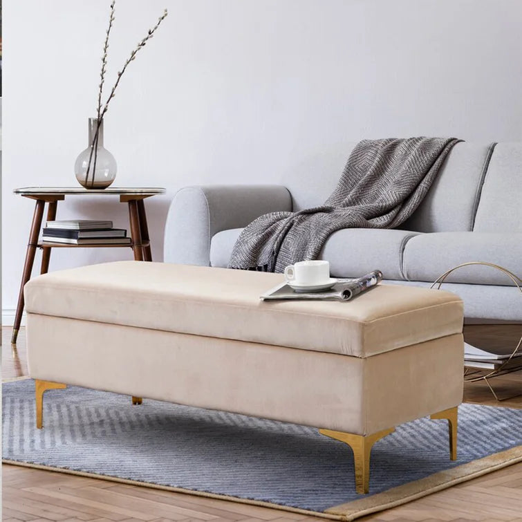 Garraway Upholstered Flip Top Storage Bench