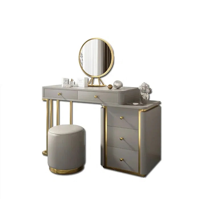 Wooden Bazar Gilmartin Vanity dressing table with storage