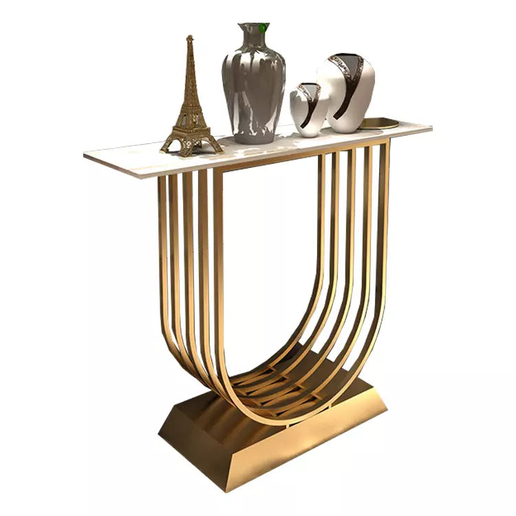 Hot Selling Modern Console Table Gold Luxury Modern Table Console
