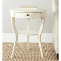 Wooden  Bazar '' Tall 3 Legs End Table with Storage