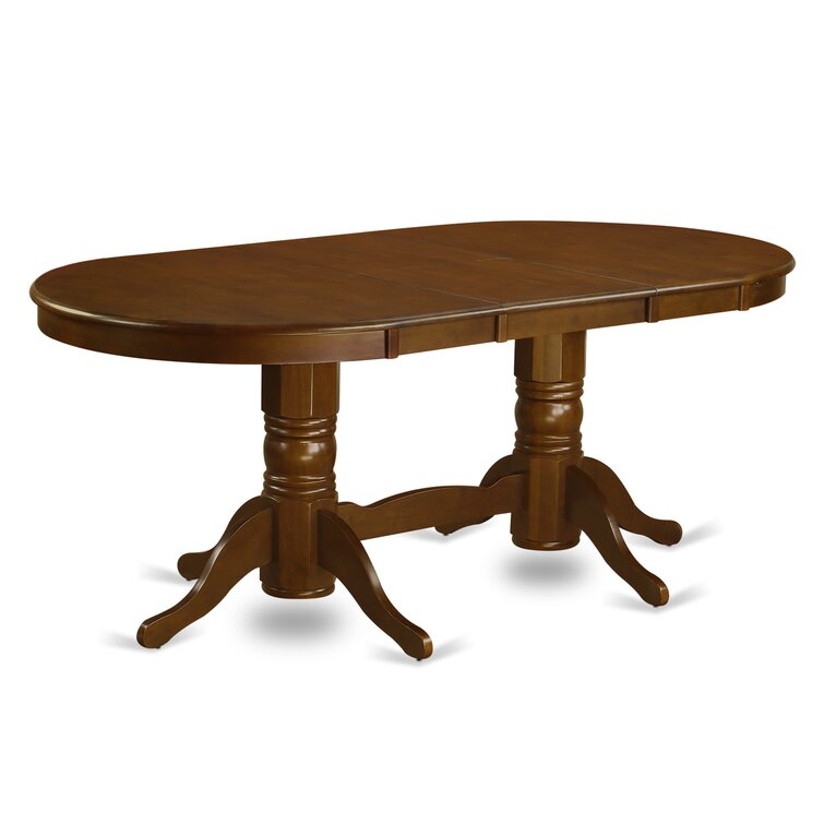 Kapteyn Butterfly Leaf Solid Wood 6 Seater Dining Table Set