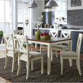 Dining Table Set - Keshawn 6 Seater Wooden Dining Table Set