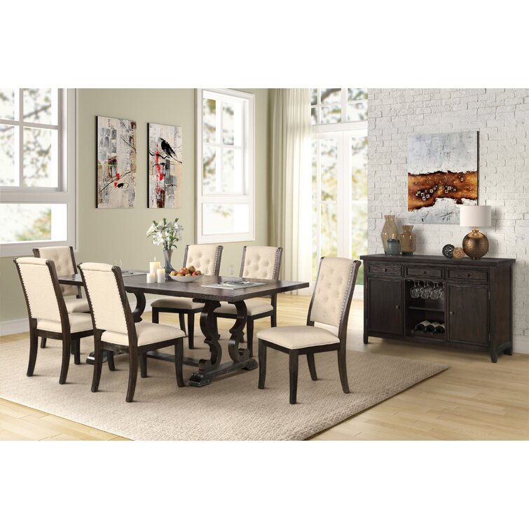 Lindenfield Extendable Pine Solid Wood Dining Set