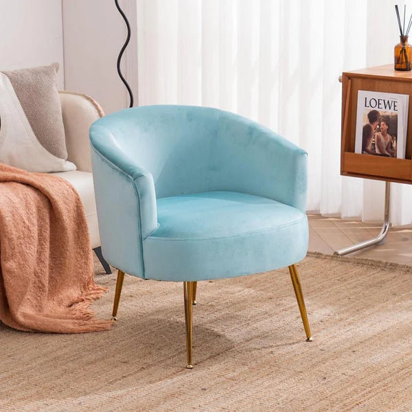  an India armchair rubberwood frame, high-density foam, gold metal legs, and velvet upholstery, this India armchair can be a delightful invention of a great carpenter for any seating ensemble.