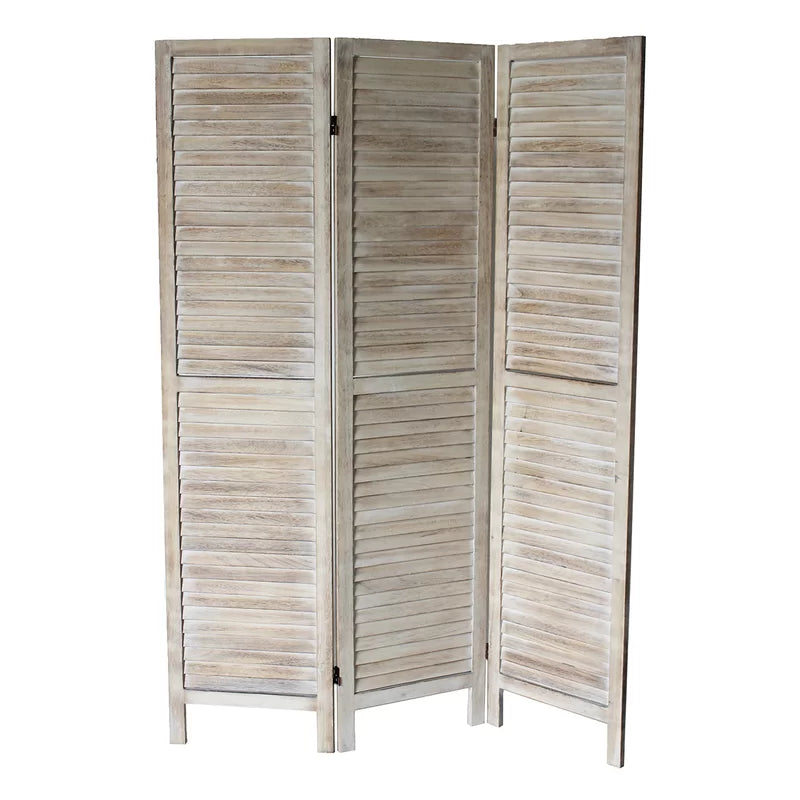 Wooden Bazar 50'' W x 70'' H 3 - Panel Folding Room Divider