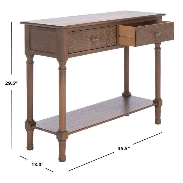 Peters 35.5'' Console Table - Wooden Bazar