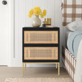 Prudhoe Solid Wood Nightstand Bedside Tables, Side Tables Drawers Tables