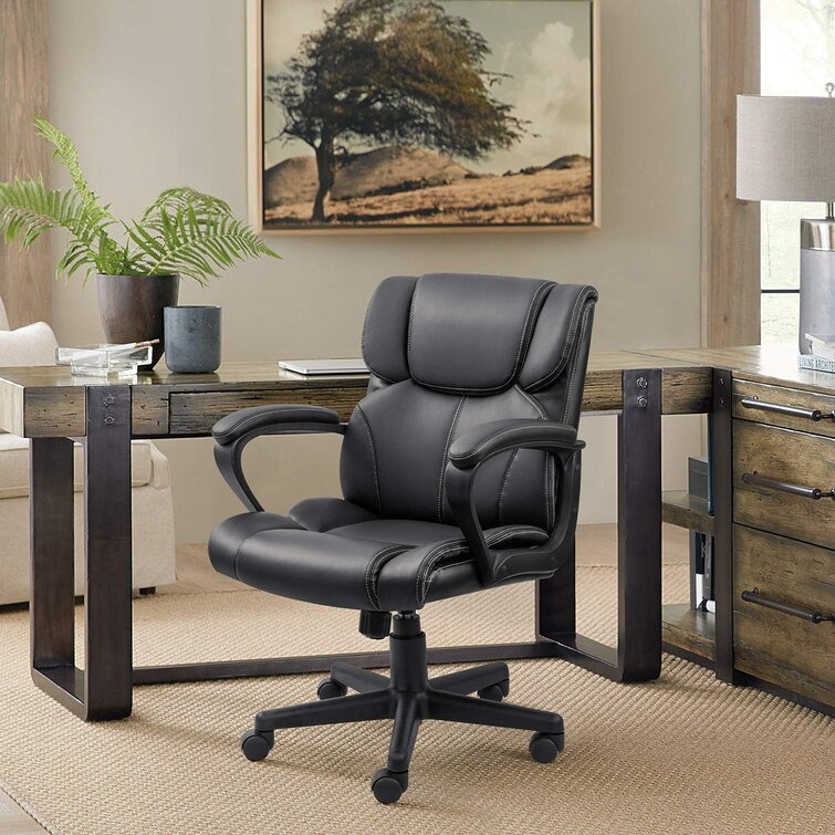 Rafal Faux Leather Executive Chair, Office Chair
