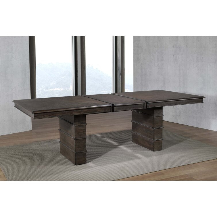 Seaver 8 - Person Wooden Dining Table Set