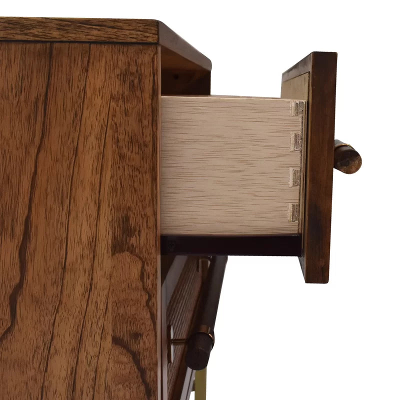 Sophia Solid + Manufactured Wood Nightstand