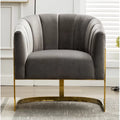 Sorrell 30'' Wide Velvet Barrel Chair