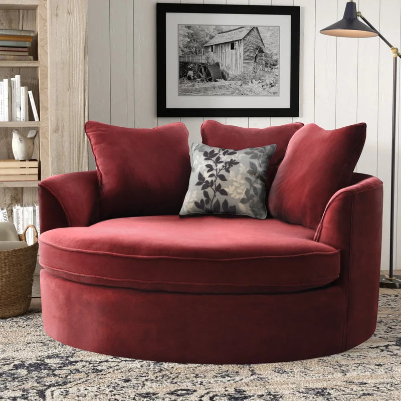 Syloh Upholstered Barrel Chair