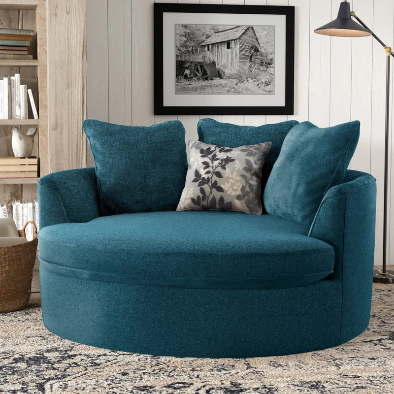Syloh Upholstered Barrel Chair