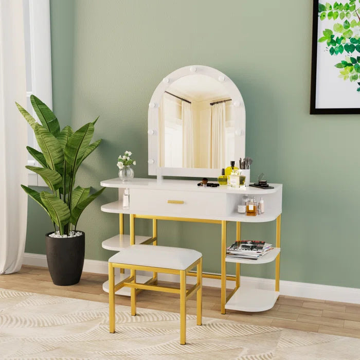 White Dressing Table-1