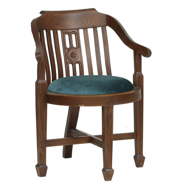 Teak Wood Arm Chair (Set Of 2)