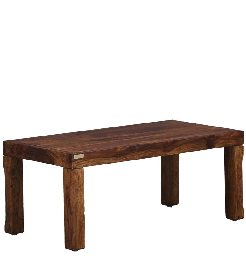 Wooden Bazar Solid Wood Coffee Table in Provincial Teak Finish