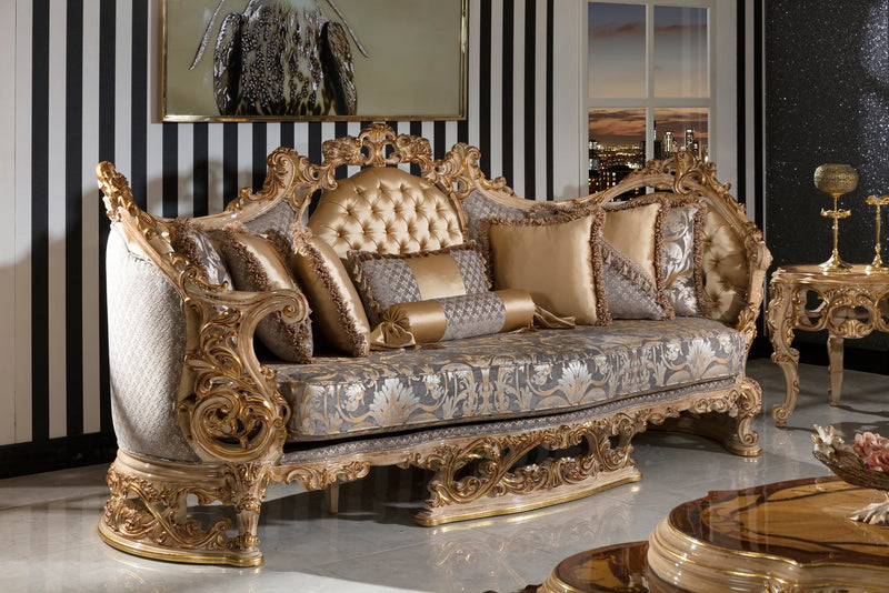 Luxury Sofa Set with Table-2