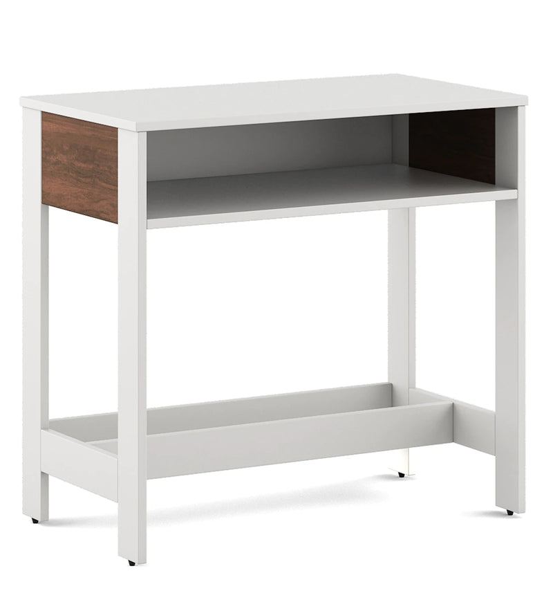 Champ Study Table in Frosty White Colour