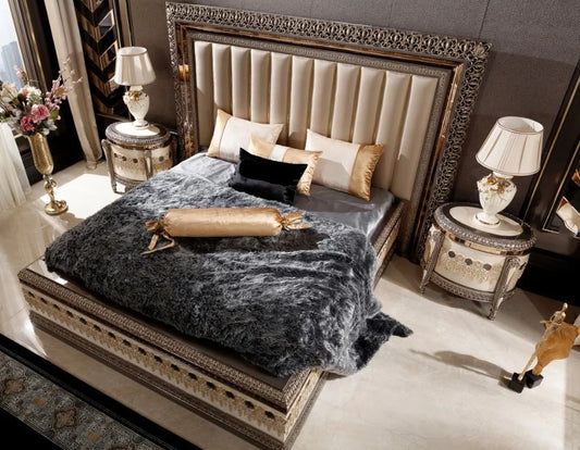 Luxury Bedroom Set with side tables-1