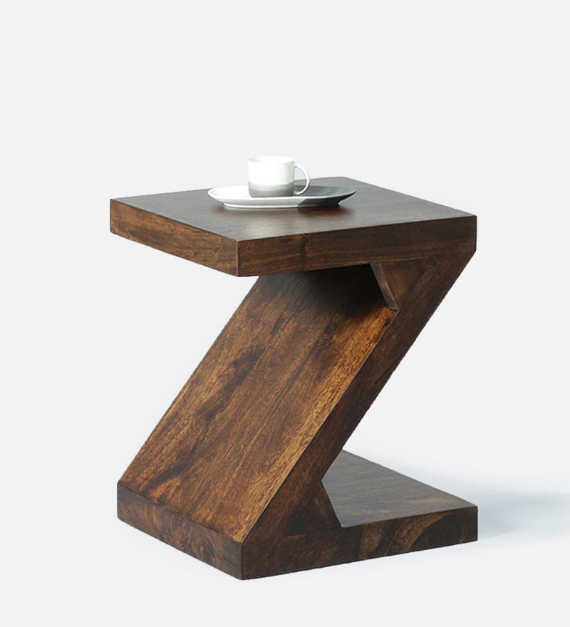 Jelks Solid Wood End Table In Provincial Teak Finish
