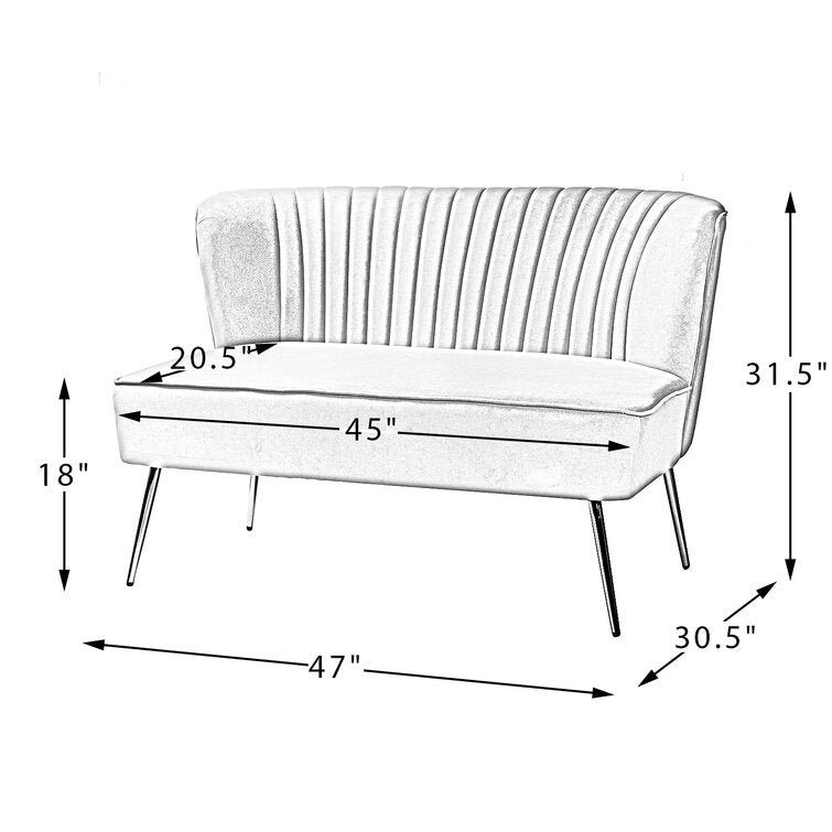 loveseat - Wooden Bazar