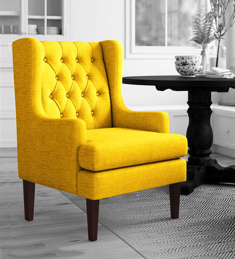 Wooden Bazar Panas Wing Chair
